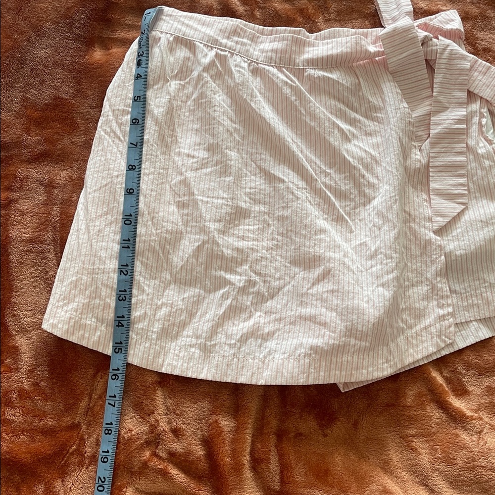 Papermoon Pink and White Striped Skort - Picture 4 of 5